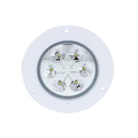 Integrated chromed ceiling light LED 9/30V, 1200 lumen